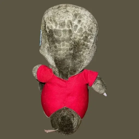 Jurassic Park Logo Universal Studios Exclusive Games Plush Dinosaur Green Raptor - Picture 2 of 3